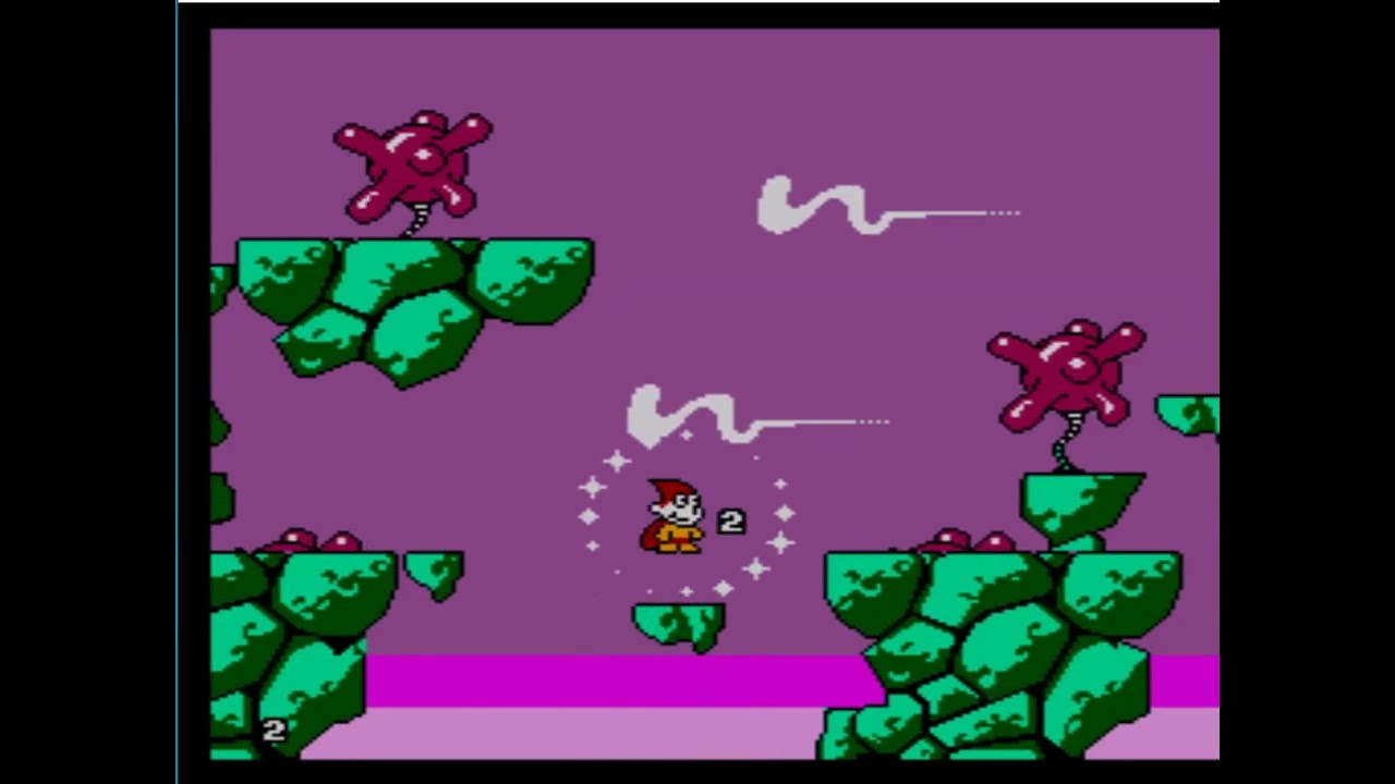 Cosmic Spacehead - Sega Master System Game Play