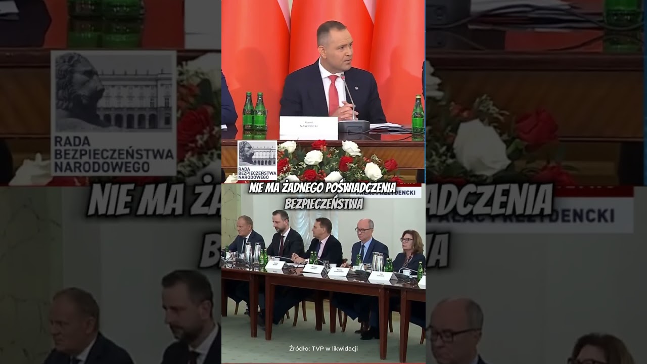 PREZYDENT KAROL NAWROCKI NA RADZIE BEZPIECZEŃSTWA! #ytviral #polska