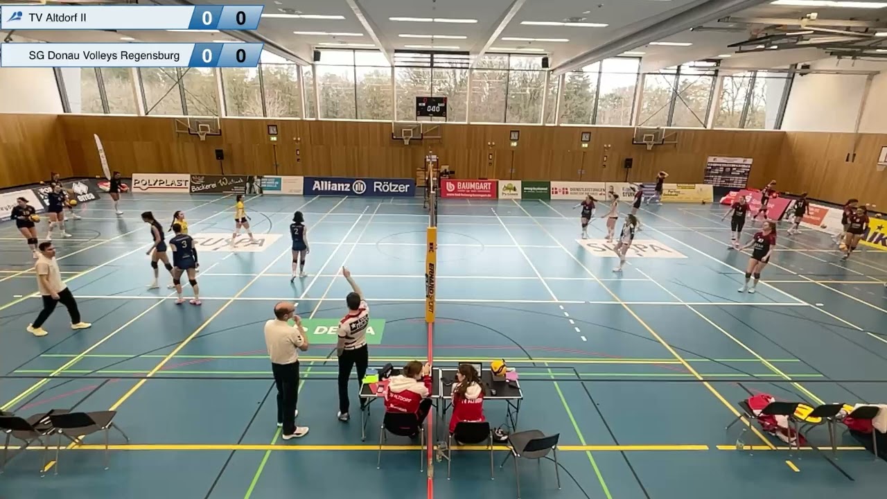 16. Spieltag der Saison 2025/26 Bayernliga Nord - TV Altdorf 2 vs Regensburg - 15.02.2026