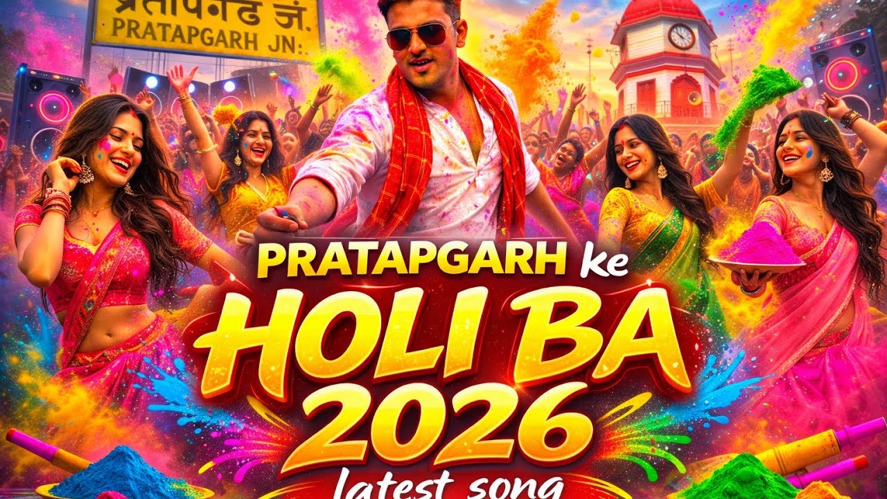 Pratapgarh Ke Holi Ba 2026 | प्रतापगढ़ के होली बा | Latest Bhojpuri Holi Song 2026 | Holi DJ Song 🔥