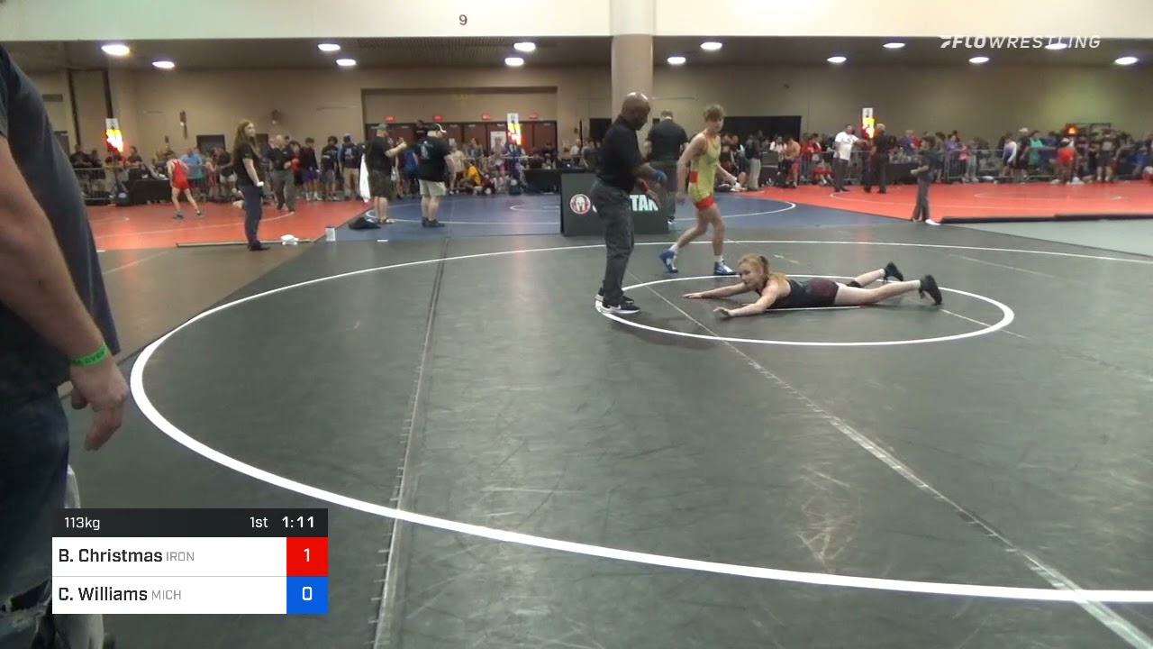 113 Kg Prelims - Brodie Christmas, Ironclad Wrestling Club Vs Cecilia Williams, Michigan Fbfe