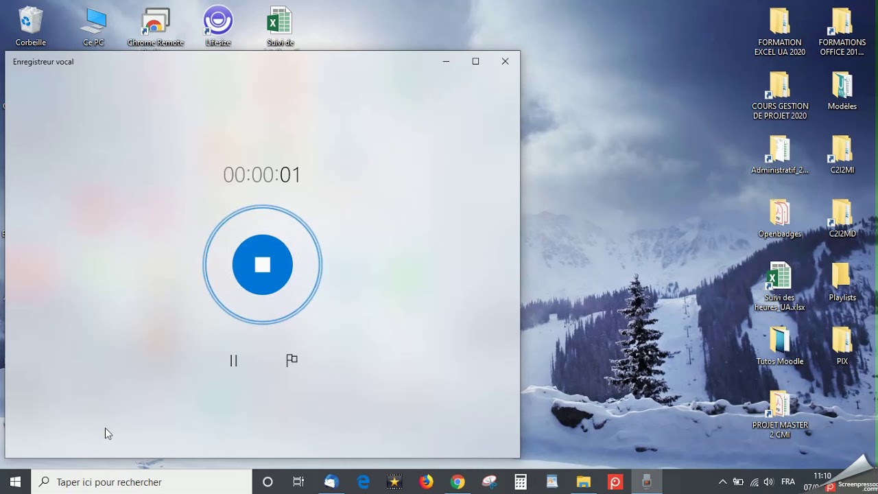 Effectuer un enregistrement audio simple sous Windows 10