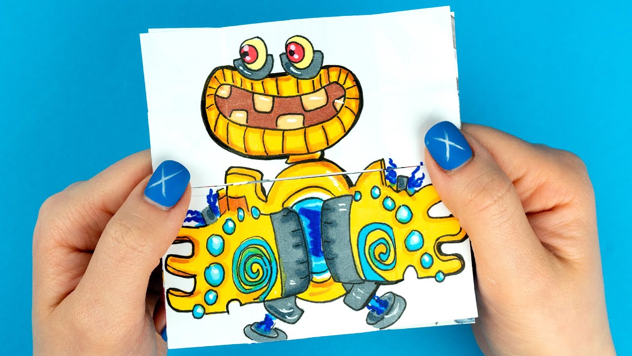 Drawing WUBBOX: Common, Rare & Epic | Paper Craft MY SINGING MONSTERS
