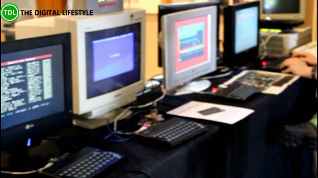 ZX Spectrum ULA rebuilt and a tweeting ZX Spectrum