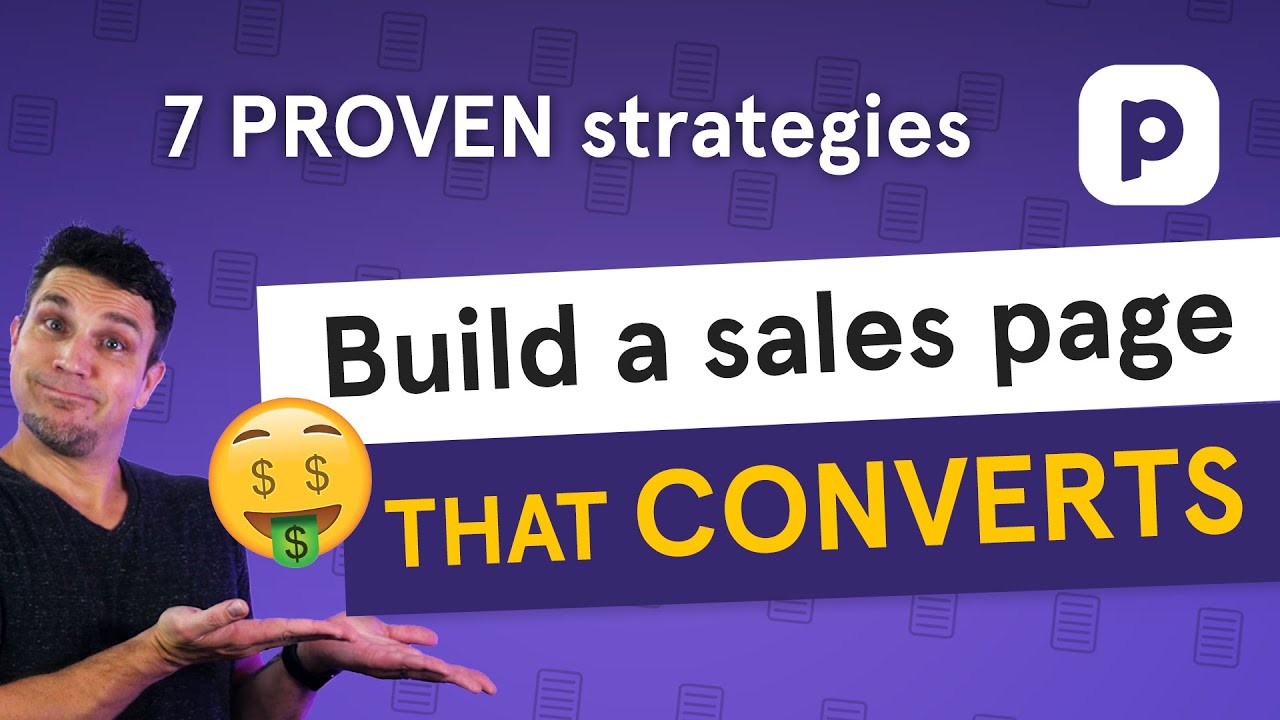 Build a sales page THAT CONVERTS (7 strategies)