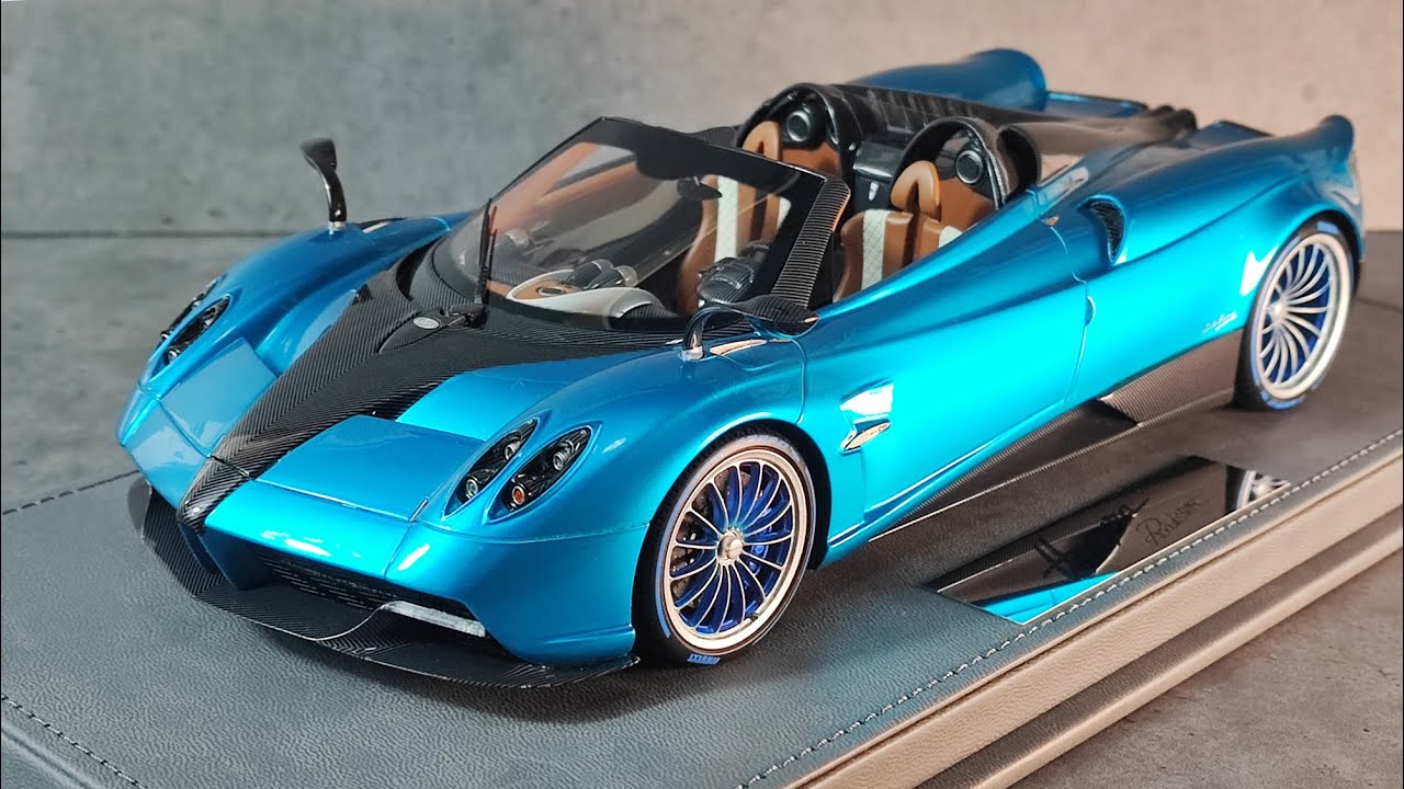 1/18 BBR Pagani Huayra Roadster Emperor Blue