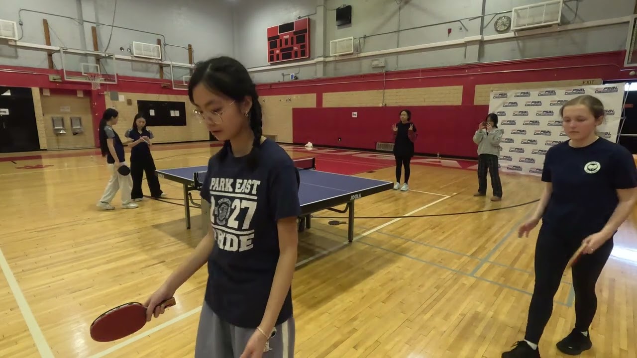 20260201 PSAL Individuals - Girls Doubles - 3rd Place, BTECH vs Manhattan Center