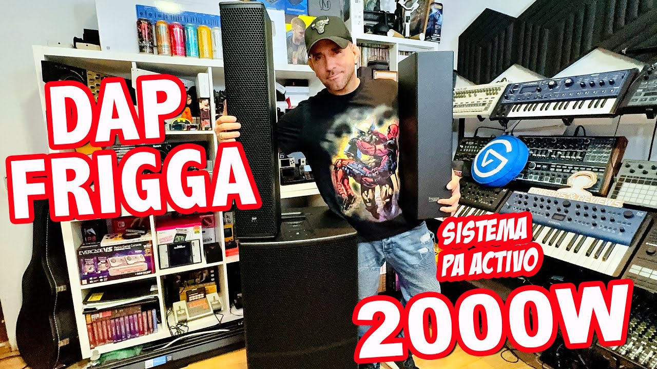 🔊 DAP FRIGGA SISTEMA DE SONIDO PA ACTIVO DE 2000W (PRUEBAS Y REVIEWS) EN ESPAÑOL