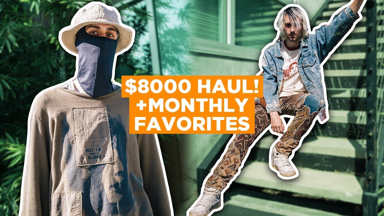 $8,000 ON RAF SIMONS + KAPITAL PICKUPS!  |   September Monthly Favorites