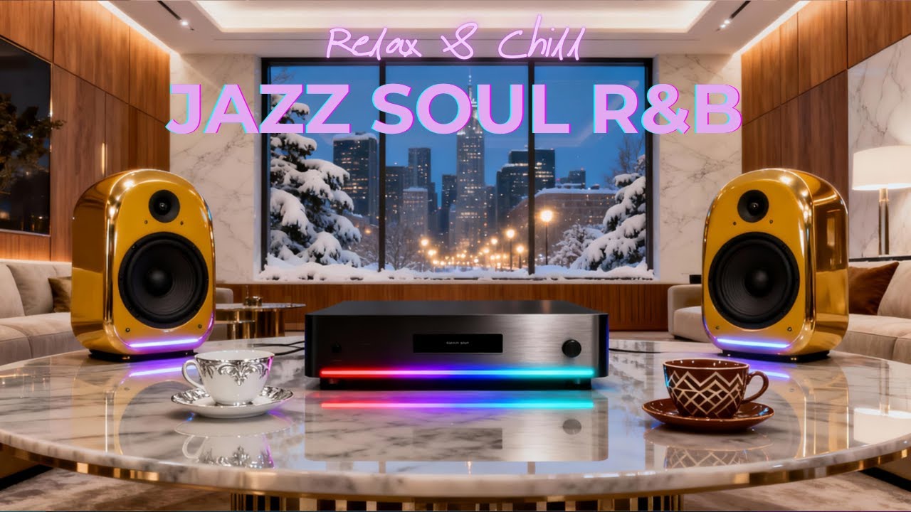 Soulful Jazz Lounge | Smooth R&B Grooves for Relaxed Work