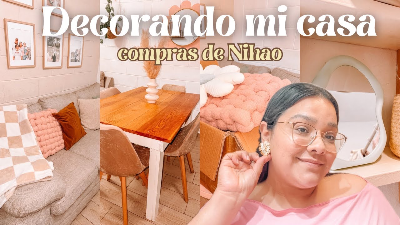 RENOVANDO MI COMEDOR✅COMPRAS PARA LA CASA Y PARA VERME BONITA! HAUL NIHAO