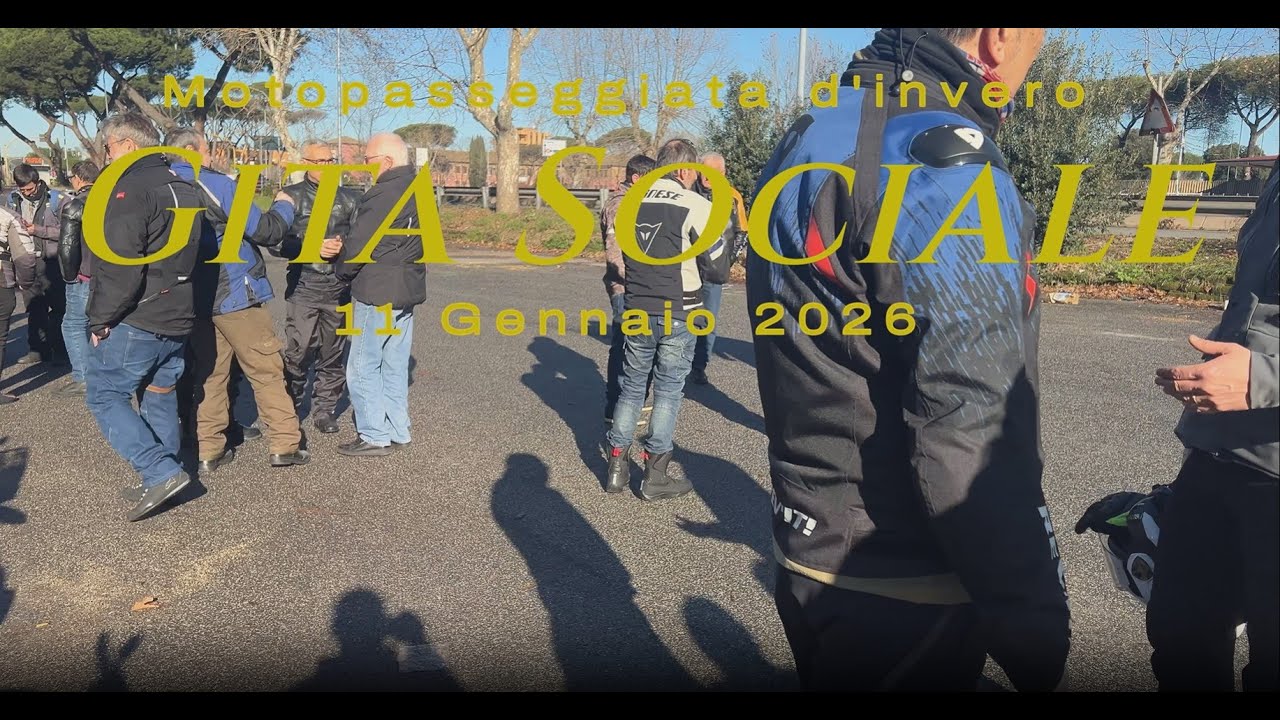 Gita sociale Motopasseggiata d'Inverno - Moto Guzzi Roma
