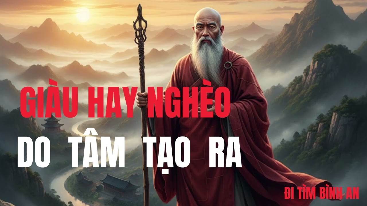 Giàu Hay Nghèo Do Tâm Tạo Ra – Nhân Quả Tài Lộc Và Con Đường Tu Phước Đổi Vận
