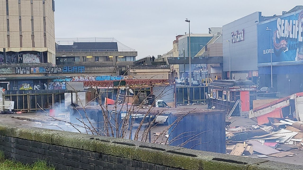 Bonny Street Market And What's Left Central Blackpool