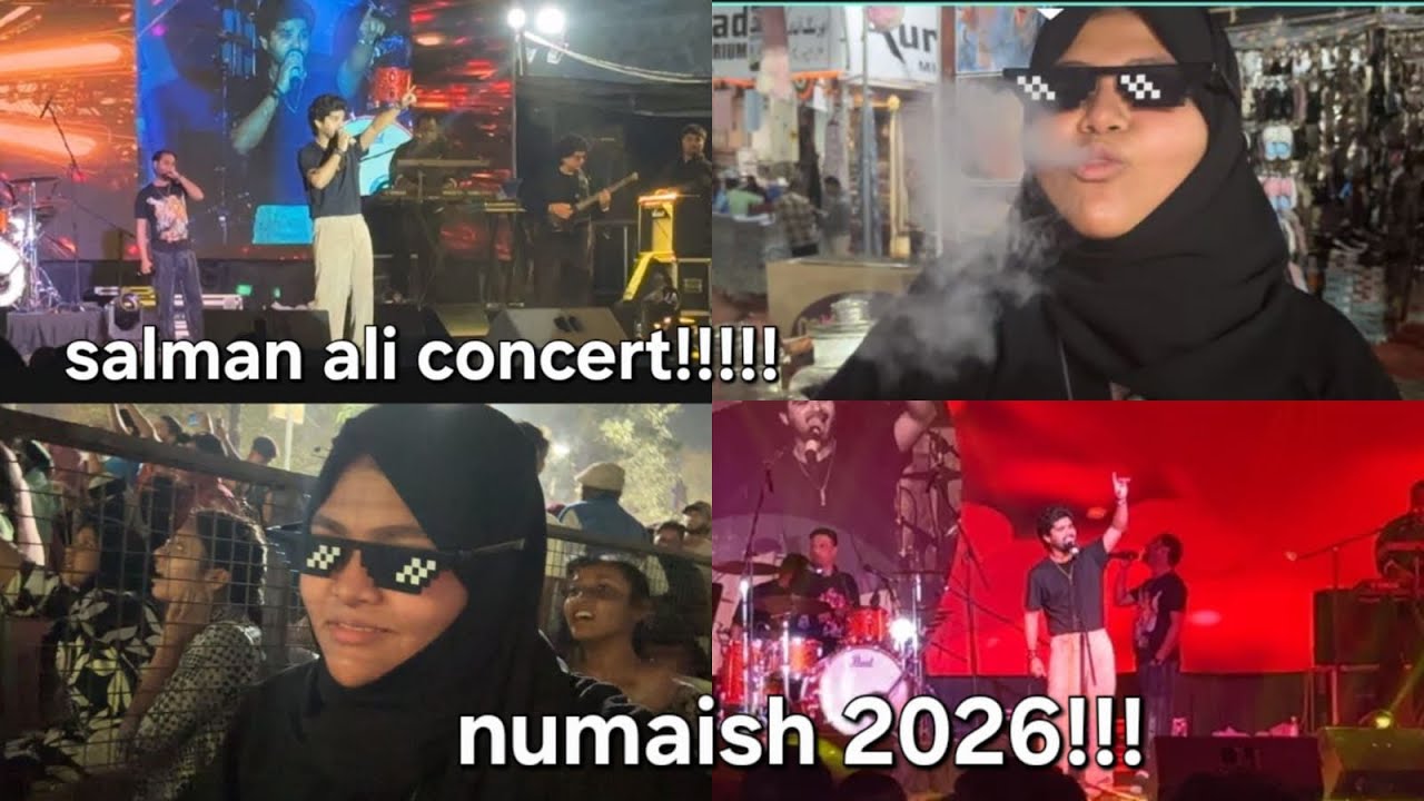 Attending salman ali’s concert in numaish 2026 #salmanali #concert #numaish2026 #fyp 