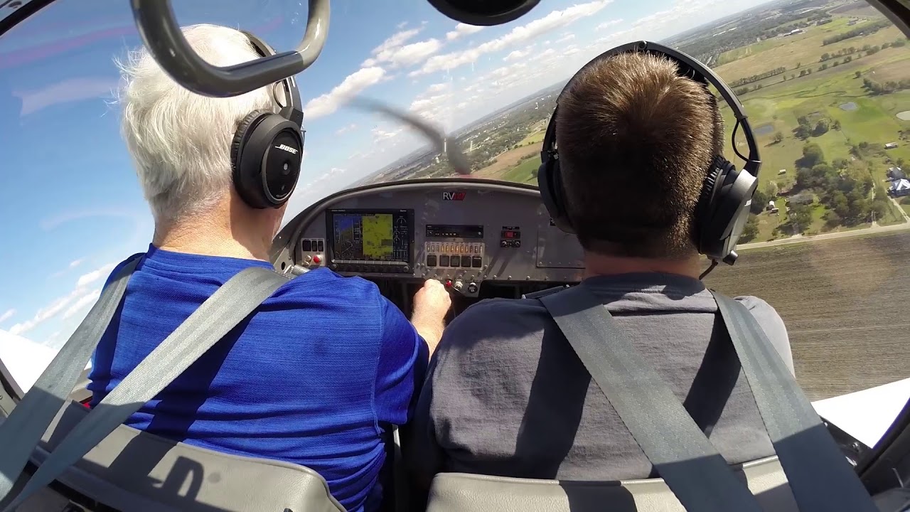 RV-12 Flight - Windy Day