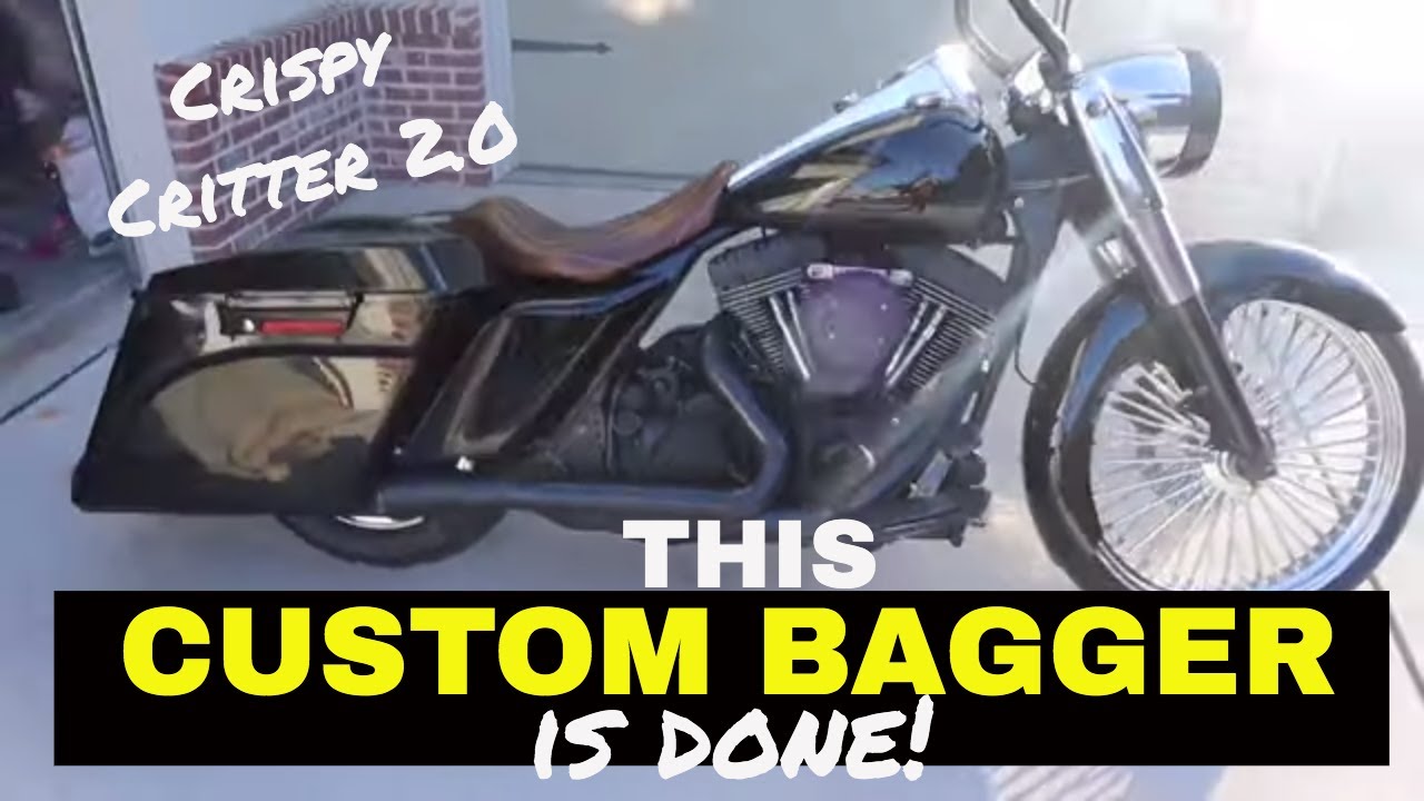 Burnt Harley Turned Custom Bagger Rebuild - Part 9 // Budget Rebuilds
