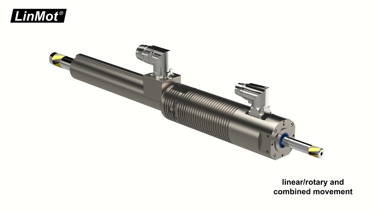 The composition of a PR01 series linear rotary motor