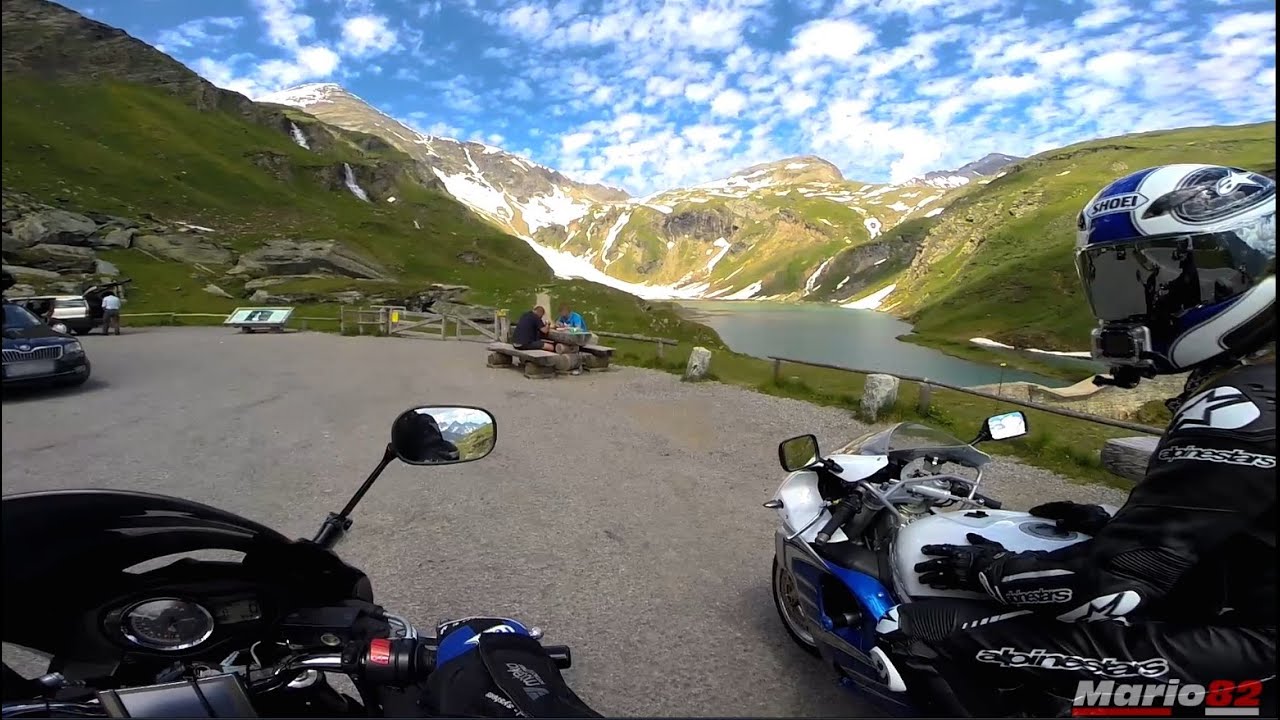 The Most Beautiful Road in Europe Großglockner Alpine Pass.  Motocyklem w ALPY Część 3