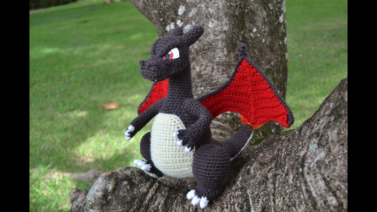 Charizard's snout - Amigurumi Pattern by Miahandcrafter