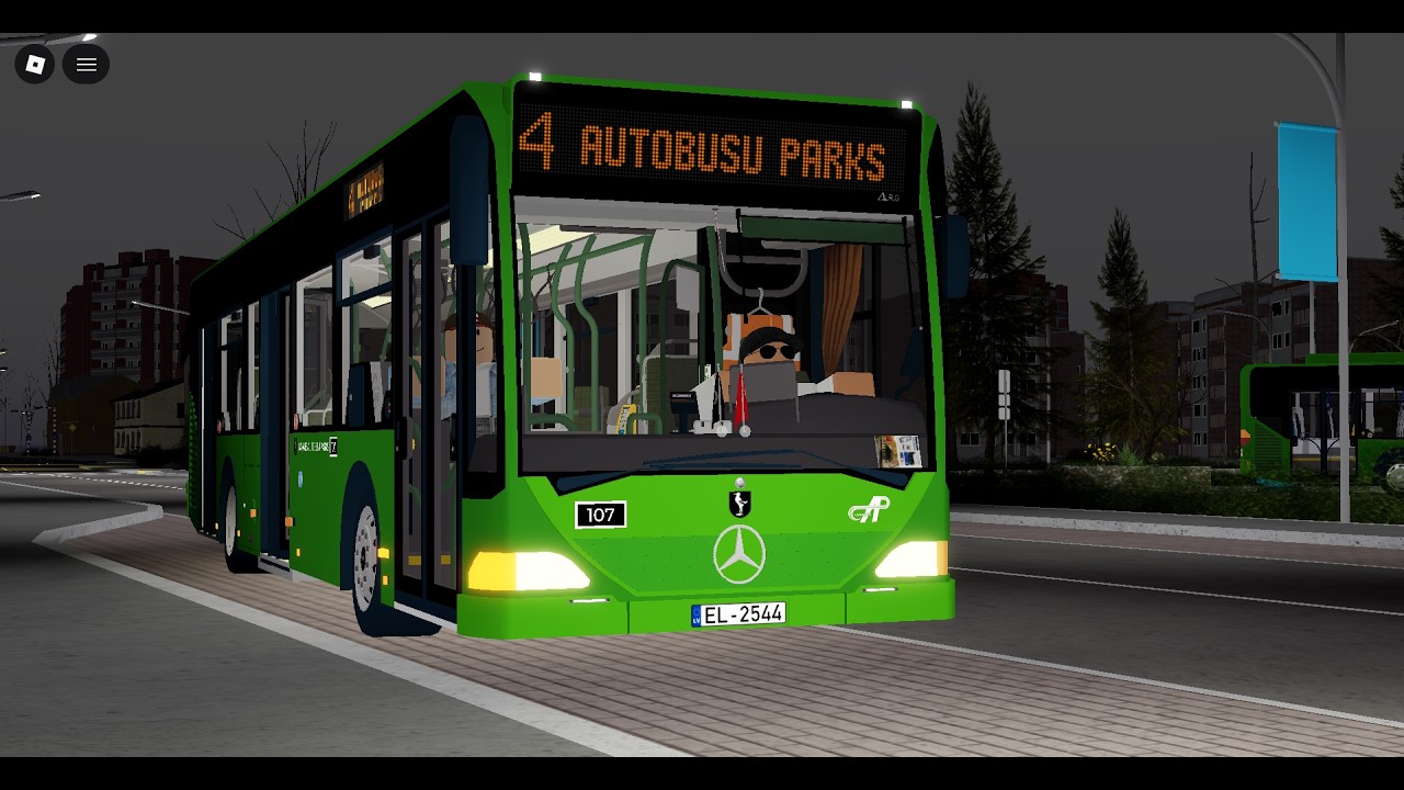 Roblox: Lugane - Mercedes-Benz Citaro O530 #107 Linia 4