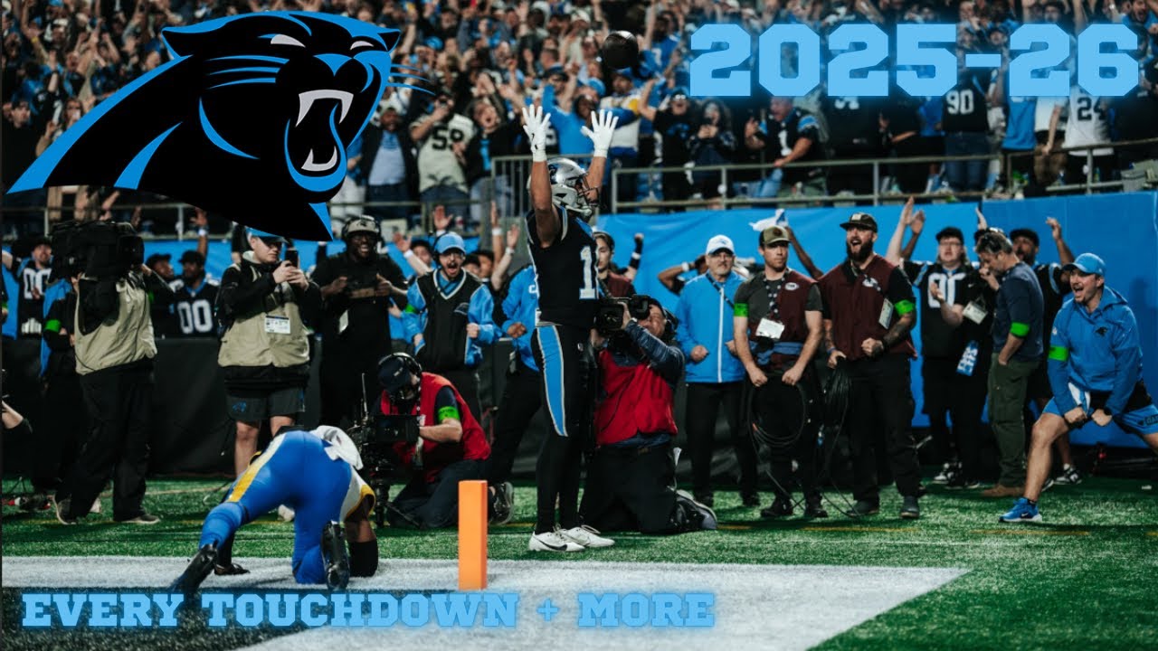Every Carolina Panthers Touchdown of the 2025-26 NFL Season