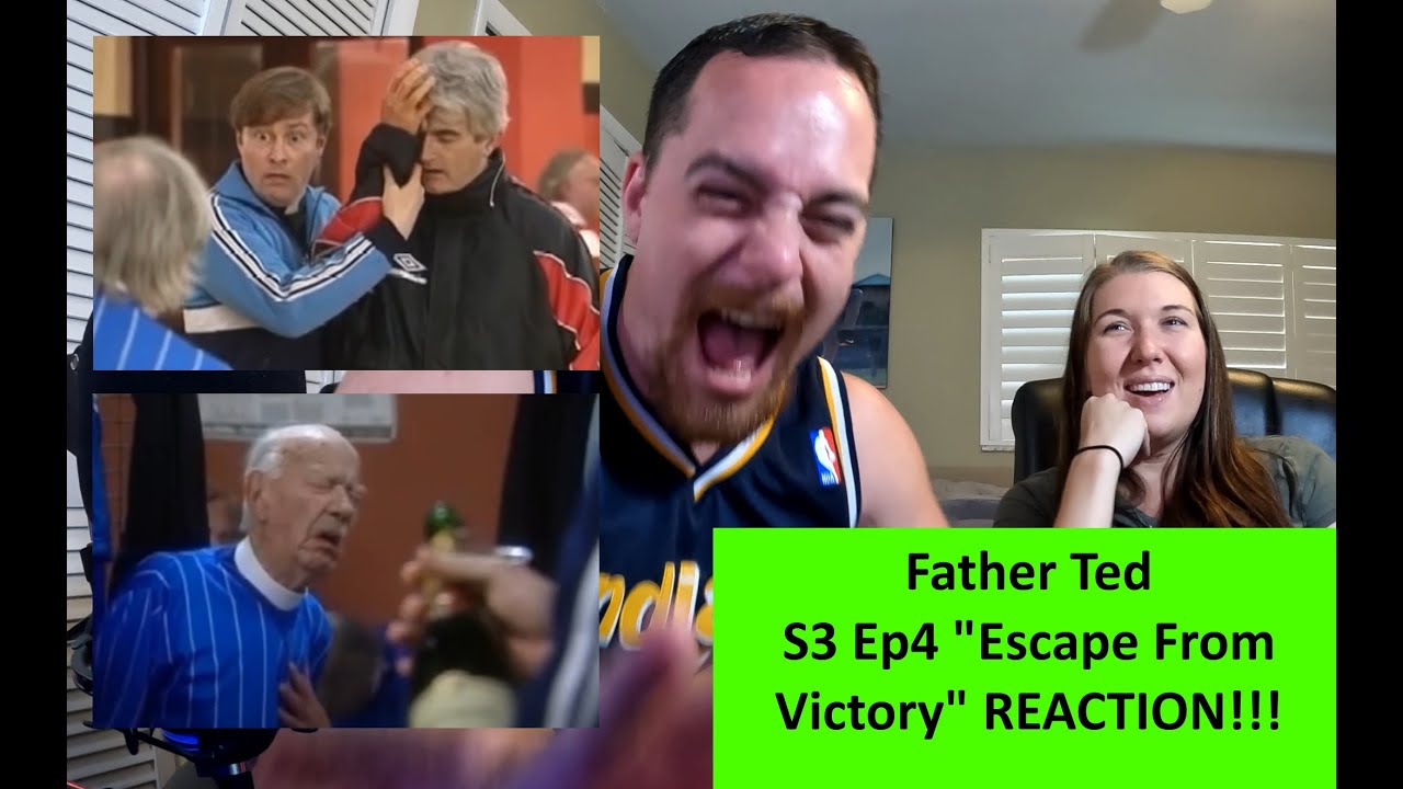 Americans React | FATHER TED | Escape From Victory Season 3 Episode 4 | REACTION