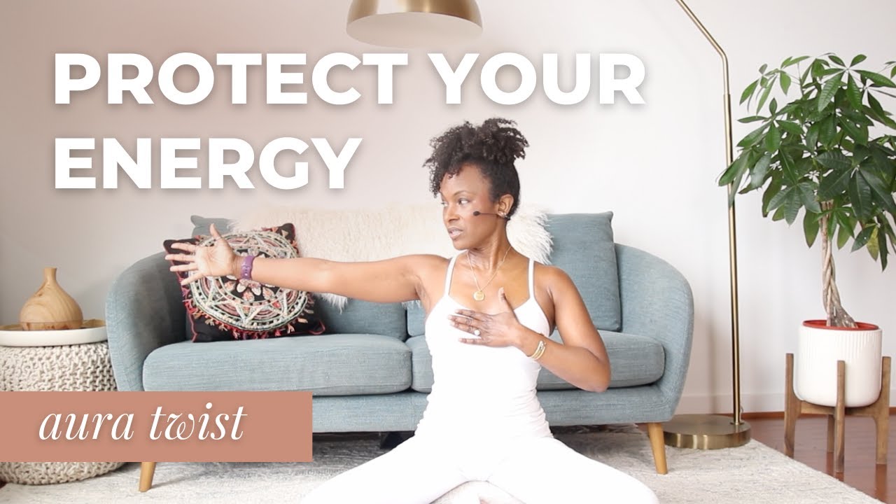Protect Your Energy with Aura Twist ~ Purify the Body & Mind | Yoga with Faith Hunter