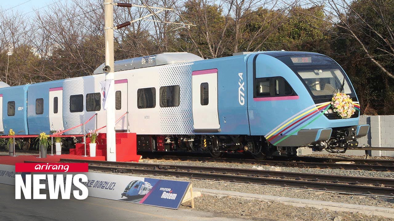 First high-speed GTX train unveiled