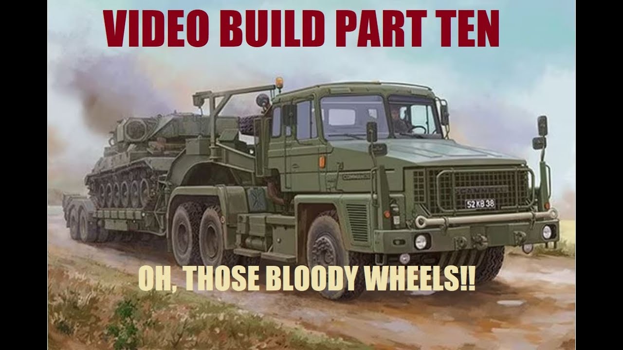 HobbyBoss 1/35 Scammell Commander build. Part 10.