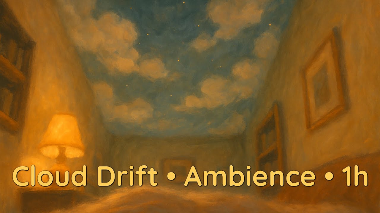 1h Cloudroom Drift • Ambient Clouds