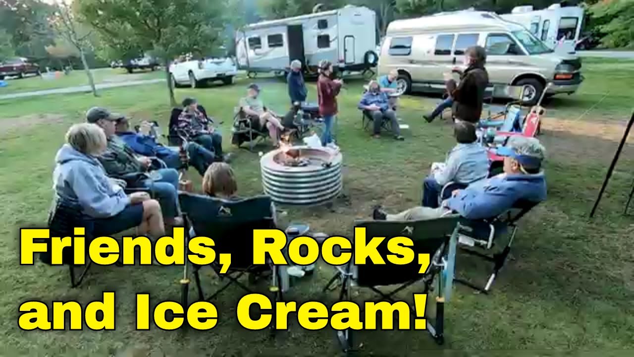 Camping at Lakeport State Park with fellow Roadtrekers