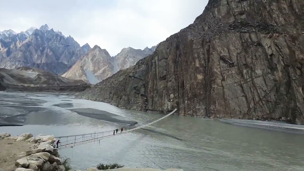 Hussaini Suspension Bridge | Gojal Valley | Hussaini Bridge | #hussainibridge #gojalvalley