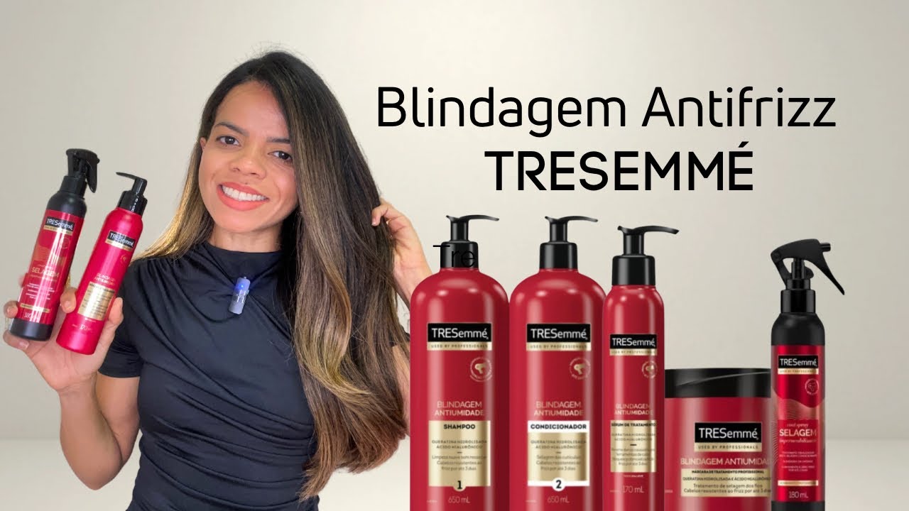 TRESEMMÉ BLINDAGEM ANTIUMIDADE- Primeiras impressões