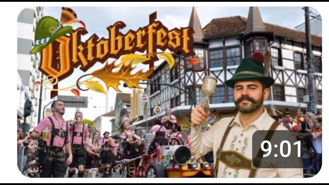 VISITEI A MAIOR OKTOBERFEST DA AMÉRICA LATINA-Blumenau/SC
