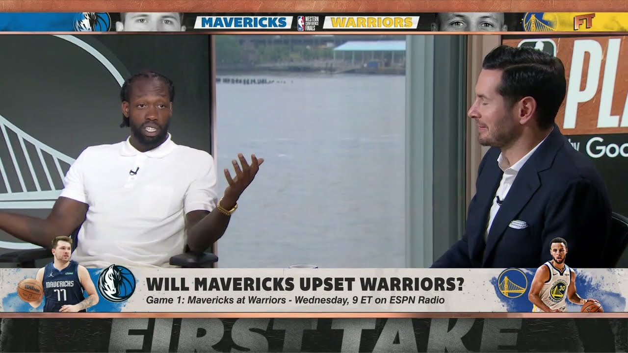 Pat Bev shows JJ Redick some love after sharing his favorite college basketball player | First Take