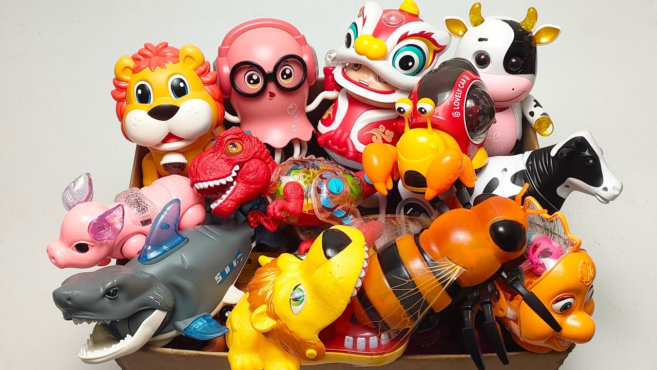 Toy ASMR ,8 Minutes Satisfying with Unboxing ,Toys Set, Electric Toys, Cute Toys | Review toys