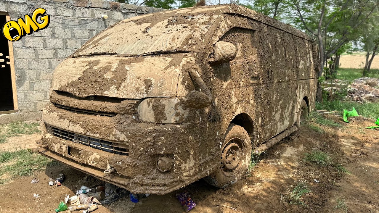 “Restoring a Decade-Old Van: From Muddy Mess to Working Machine!”