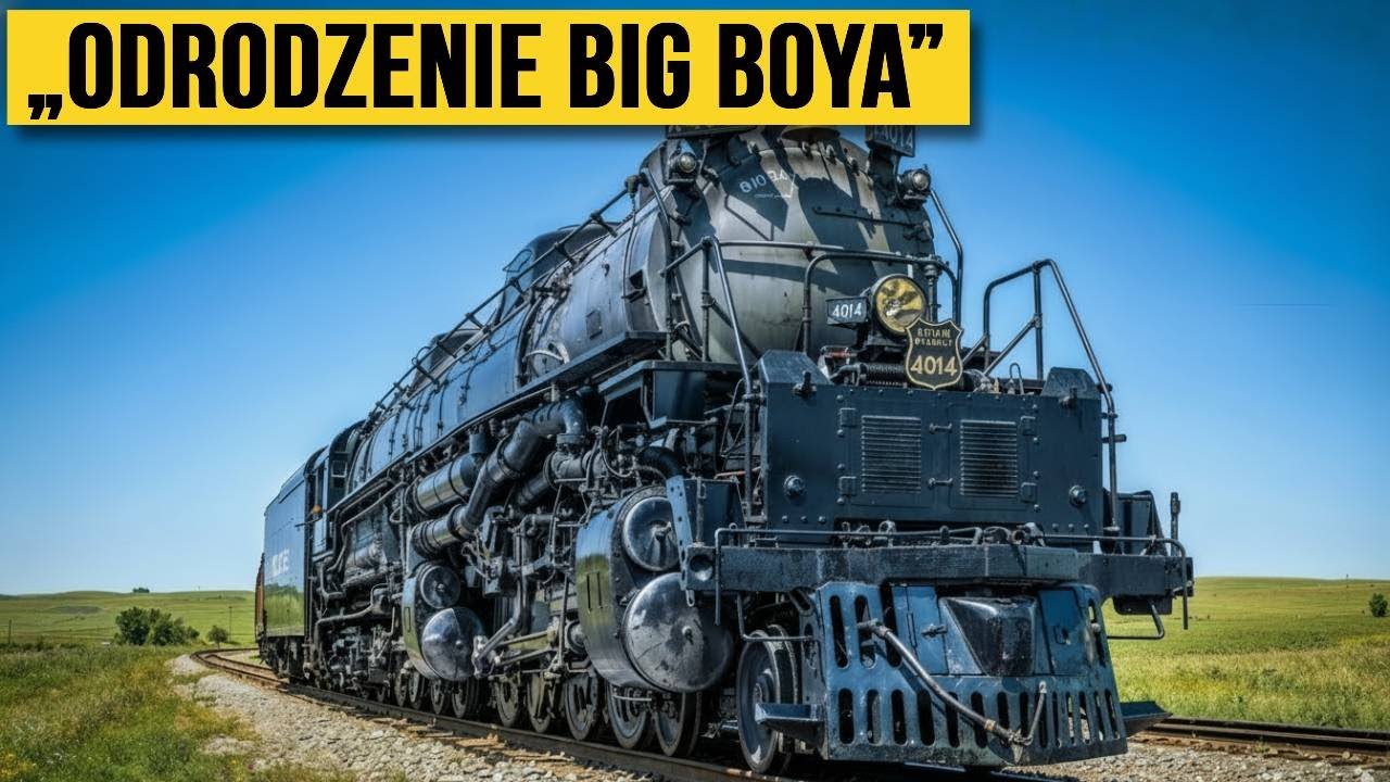 Pozostawała NIEAKTYWNA przez 60 LAT: Jak przywrócono do życia największą lokomotywę na świecie