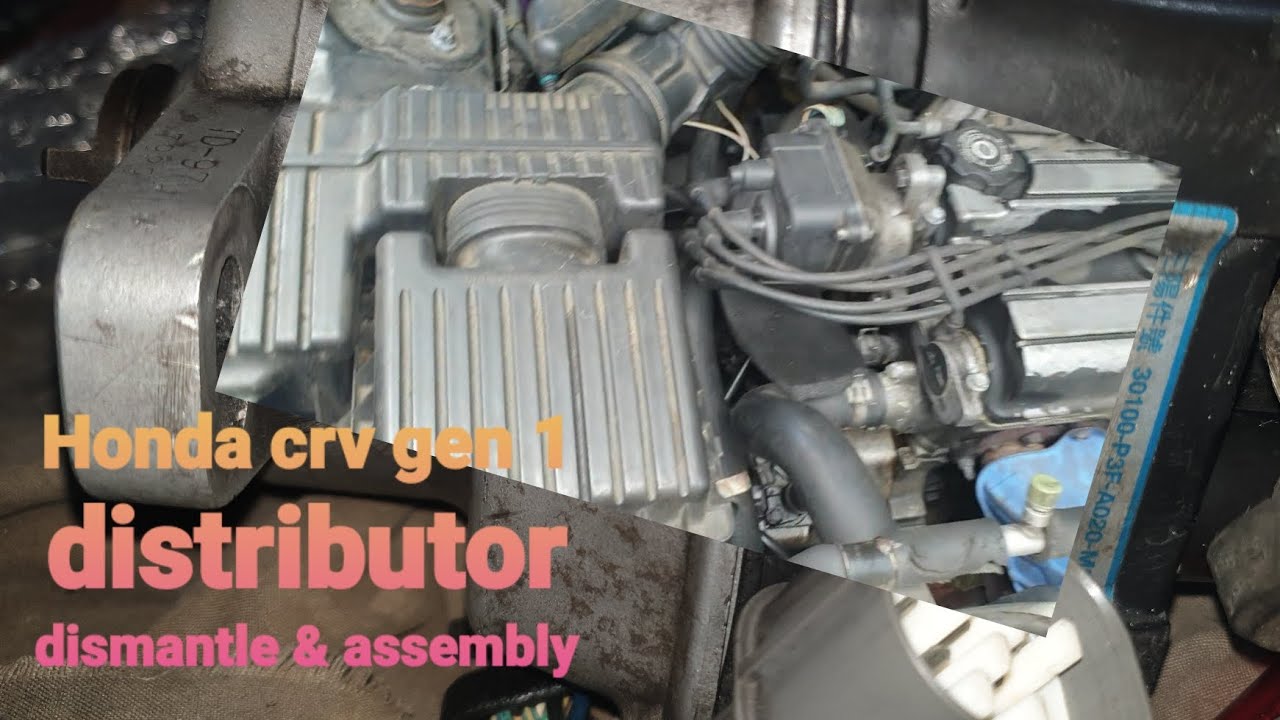 Honda crv gen 1 distributor: dismantle and assemble step by step
