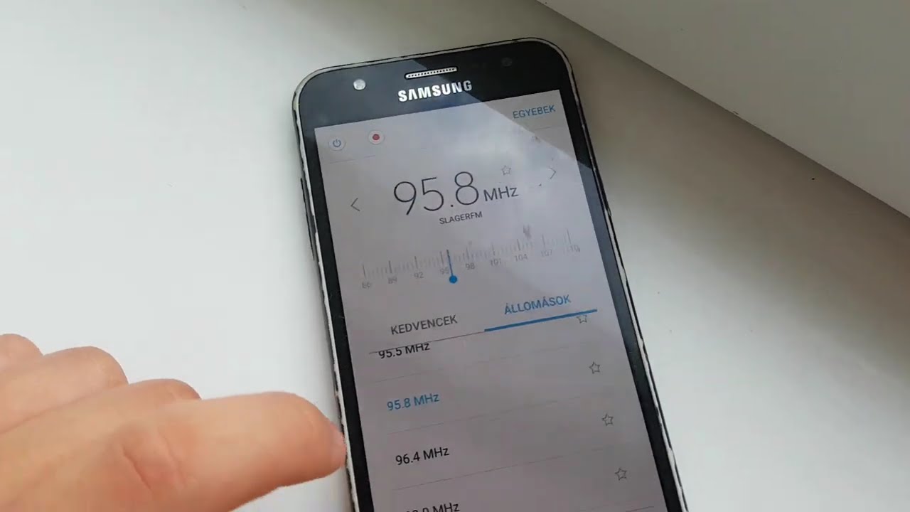 FM Bandscan on Galaxy J5 phone (2019.10.06)