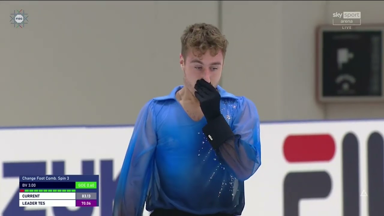 Matteo RIZZO Free Skate 2026 Italian National Championships