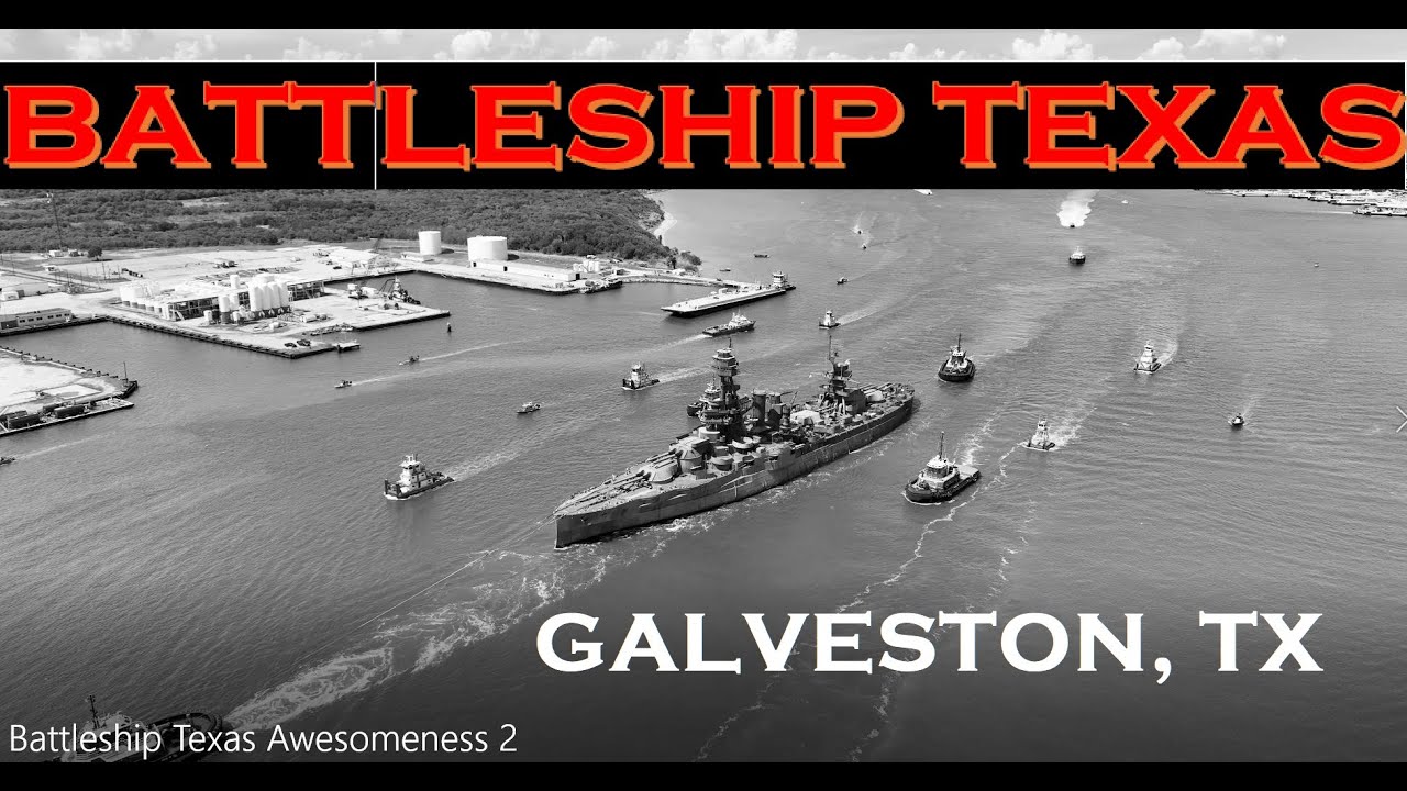 Battleship Texas USS Texas BB35 Like Never Seen Before in Color and Black and White