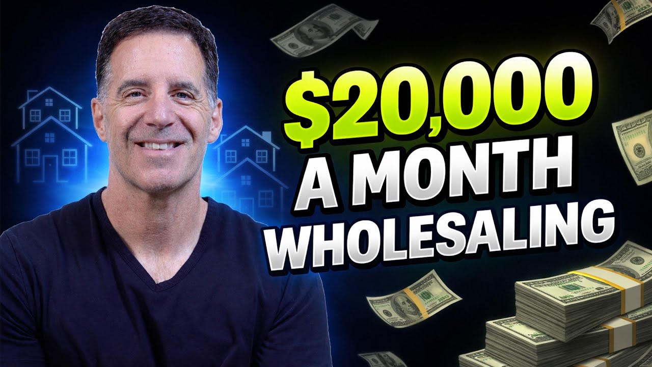 How to Make $20,000 a Month Wholesaling Houses