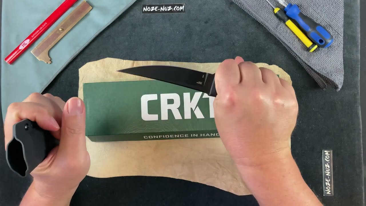 CR2924 Columbia River CRKT James Williams HZ4 Fixed Blade Knife 4.76