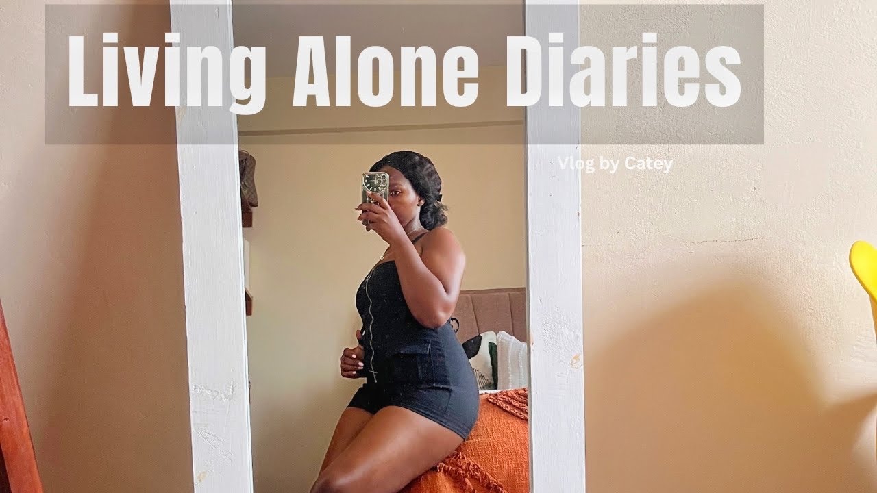Living Alone Kenyan|| A small 1 Bedroom apartment reset~ VLOG. #livingalone #housetour #cooking 