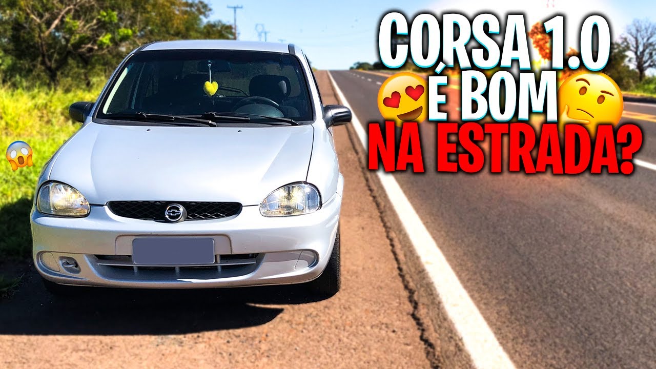 CORSA 1.0 É BOM PRA VIAJAR?✅