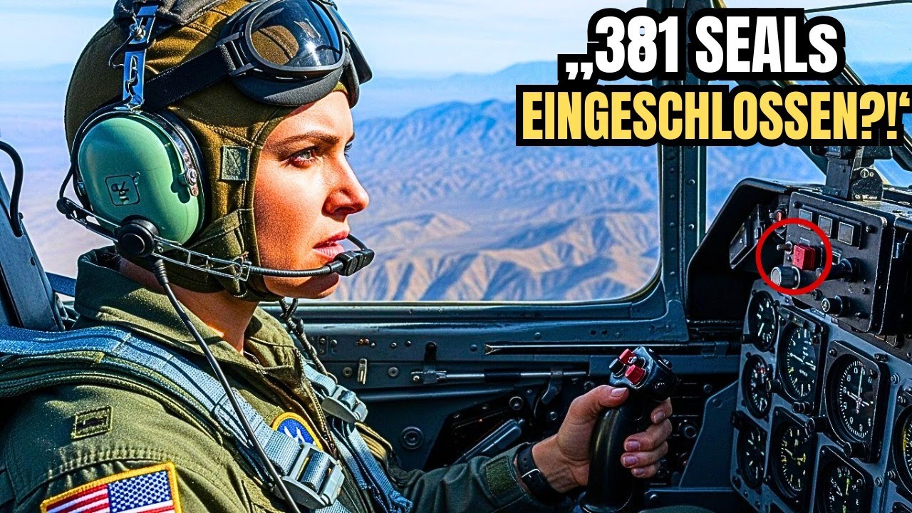381 SEALs gefangen – Eine A-10-Pilotin brach alle Regeln, um sie zu retten