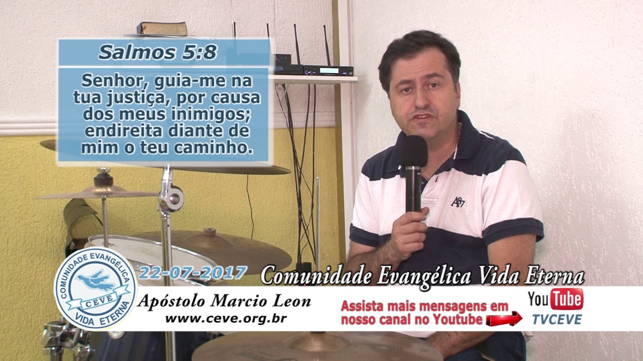 TV CEVE Alimento Di&aacute;rio com Ap&oacute;stolo M&aacute;rcio Leon 22/07/2017
