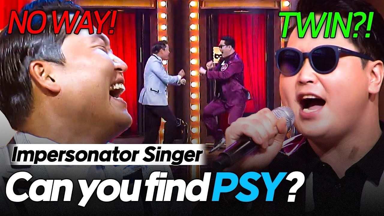 PSY vs 5 Fake singer💥 Do you know which room he's in?🤣| Hidden Singer 5